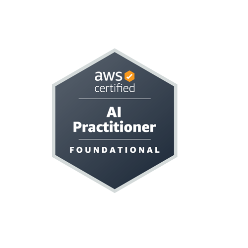 AWS Certified AI Practitioner badge